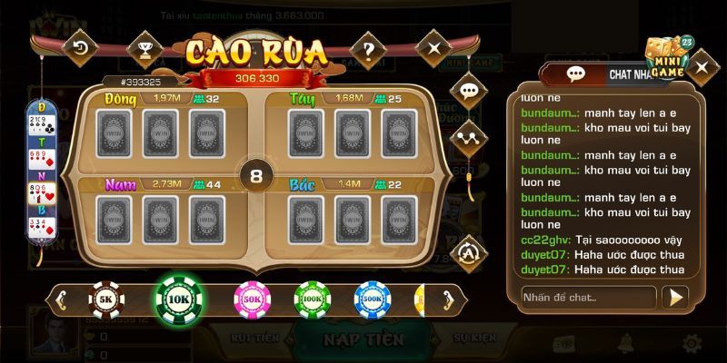 Quy Trình Chơi Bài Cào Rùa Online